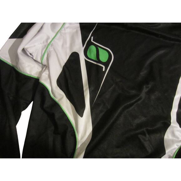 MSR Motocross Jersey Black Green White Riding Gear XXLarge - Picture 4 of 11